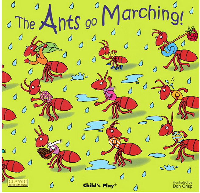노부영 마더구스 세이펜 The Ants Go Marching (Paperback + CD), Child's Play