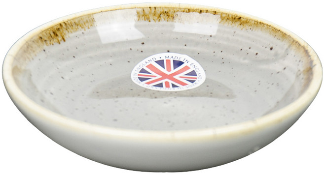 CHURCHiLL Stanecast燕麥碗 小 10cm, 胡椒灰, 1個