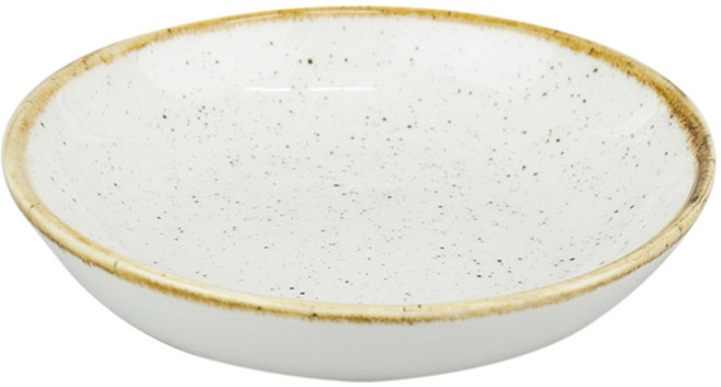 CHURCHiLL Stanecast燕麥碗 小 10cm, 巴厘島白, 1個