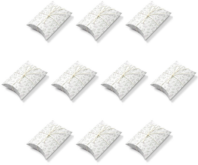 필립로지스틱 DIY 시크릿 가든 종이 상자, 퍼플플라워, 10개입