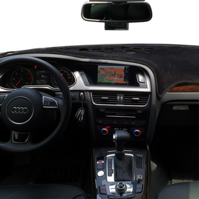 어바인클래스 플래그쉽 샤무드 대쉬보드커버 블랙 + 블랙, 기아, 더K9 2020년~(센터 무/HUD 유)