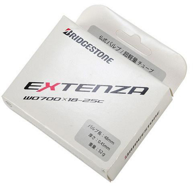 BRIDGESTONE 普利司通 Extenza 超輕量自行車內胎 W0700, 1個