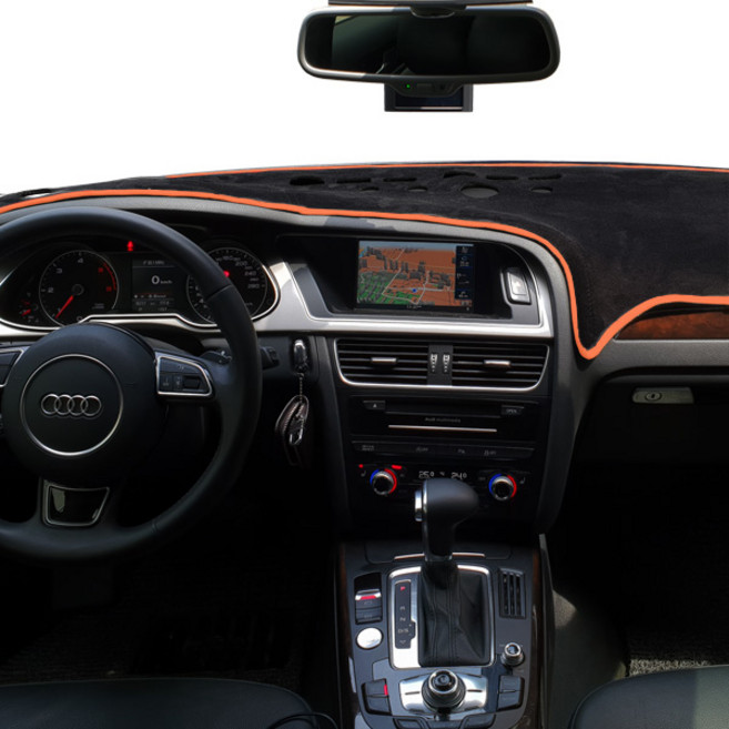 어바인클래스 플래그쉽 샤무드 대쉬보드커버 블랙 + 오렌지, 삼성, QM5 계기판 일자형