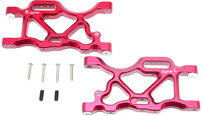 GPM ALUMINIUM REAR LOWER ARMS 8p RC에이암 RC1213, R, 1세트