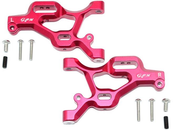 GPM ALUMINIUM FRONT LOWER ARMS 10p RC에이암 RC1206, R, 1세트