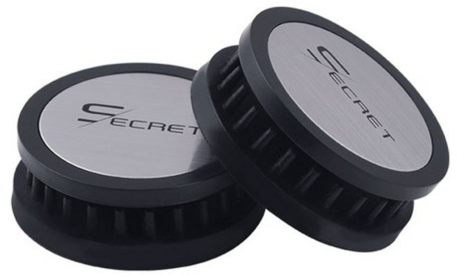 시크릿 선 정리 케이블 스토퍼, 2개, 블랙