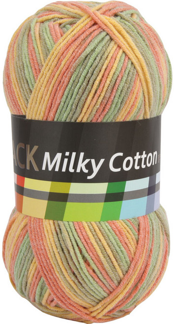 브랜드얀 밀키코튼 BLACK 면혼방 뜨개실, 63번 믹스, 1개