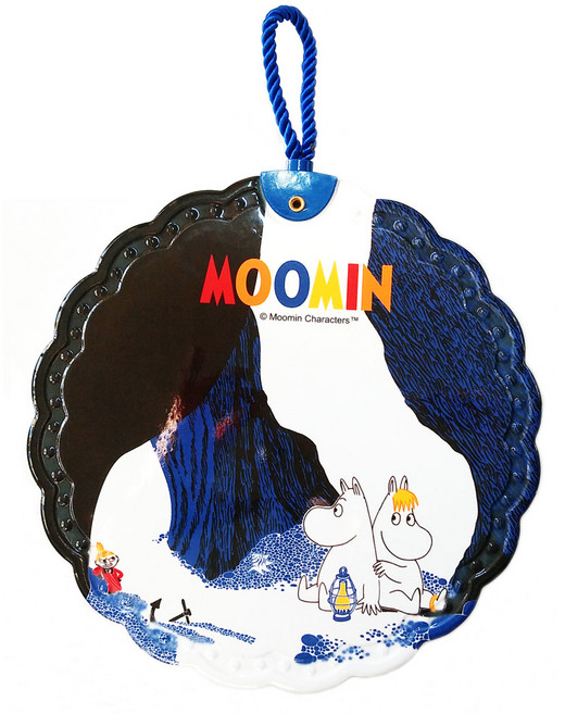 무민 도자기 냄비받침 대, 동굴, 1개