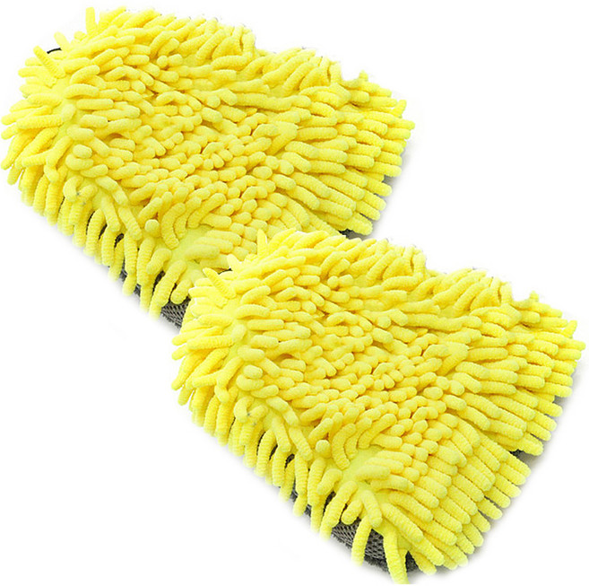 신일코퍼레이션 스트롱패스트 극세사 양면 워시미트, 2개, 혼합색상