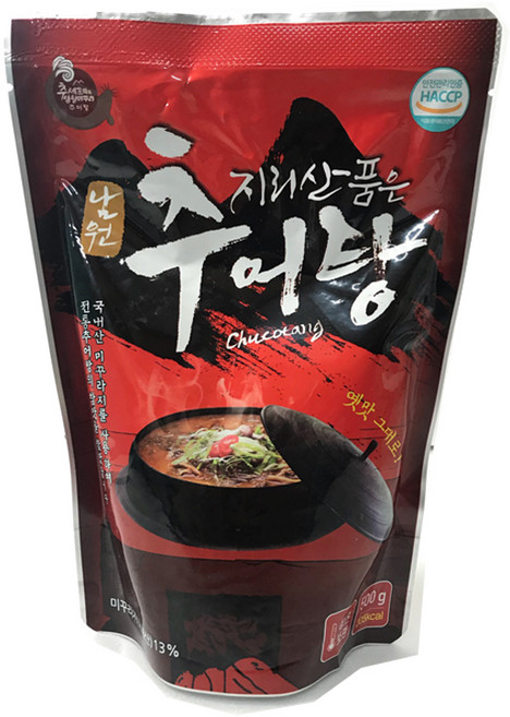 남원미꾸리추어탕 지리산품은 남원추어탕, 1개, 500g