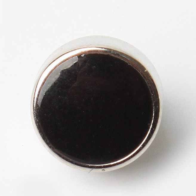 동화상가몰 에폭반지 단추 8mm, 블랙, 10개