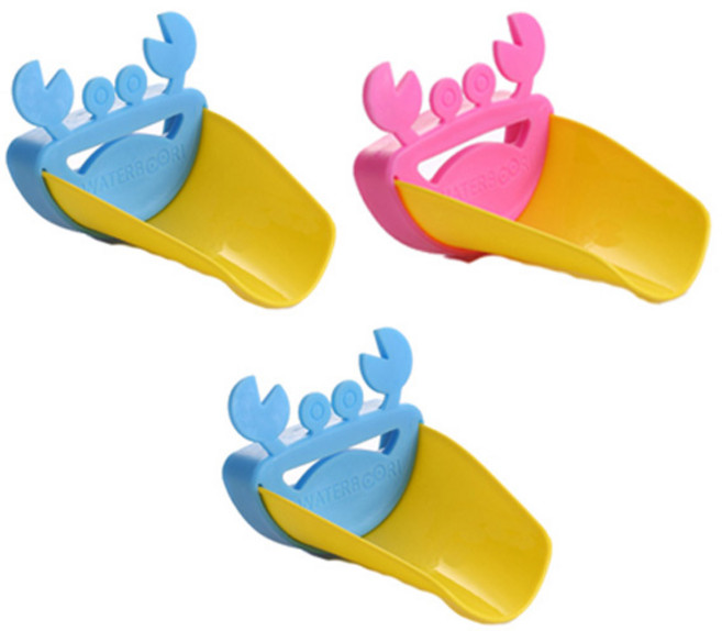 아이메이트 꽃게 수도꼭지홀더, 랜덤 발송, 3개