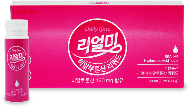 데일리원 리얼미 히알루론산 리퀴드, 20ml, 1개