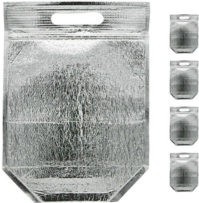 도나앤데코 일회용 손잡이 은박보냉백, 기본, 5개