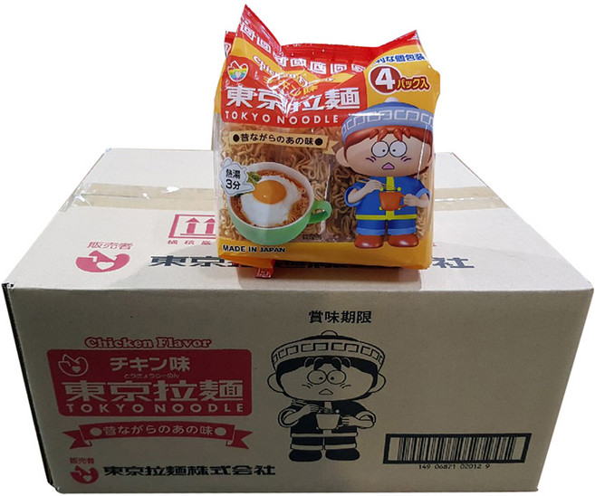 도쿄누들 도쿄라멘 치킨맛 30g, 48개