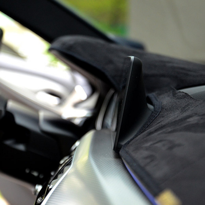 블랙라벨 샤무드 논슬립 대쉬보드커버 블랙 + 블랙, 쌍용, 렉스턴1