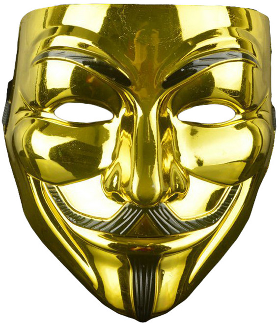 파티복닷컴 V가면6 ROMK43706, 골드, 1개