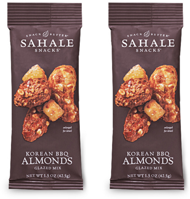 사할리스낵스 코리안 바비큐 아몬드, 42.5g, 2개