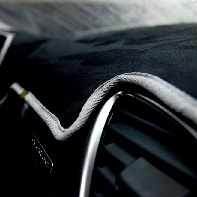 블랙라벨 샤무드 논슬립 대쉬보드커버 블랙 + 멜란지, 기아, 니로 센터 유