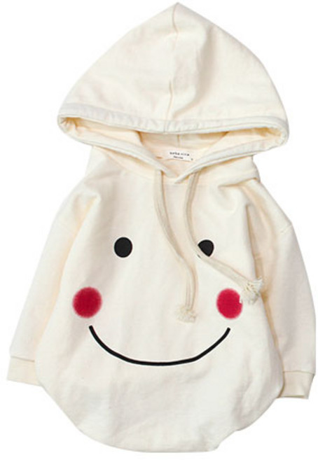 베베나인 신생아용 빵끗후드 슈트