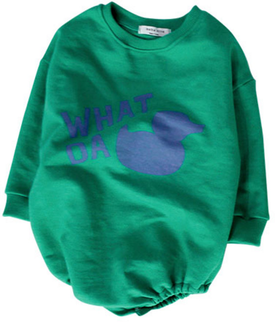 베베나인 신생아용 오리 슈트