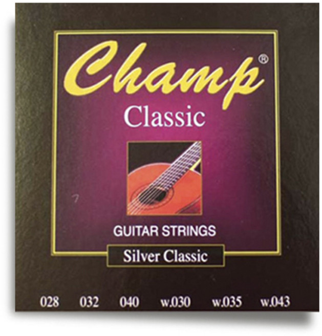 챔프 클래식기타 줄 2843 곽포장 4p, 4개
