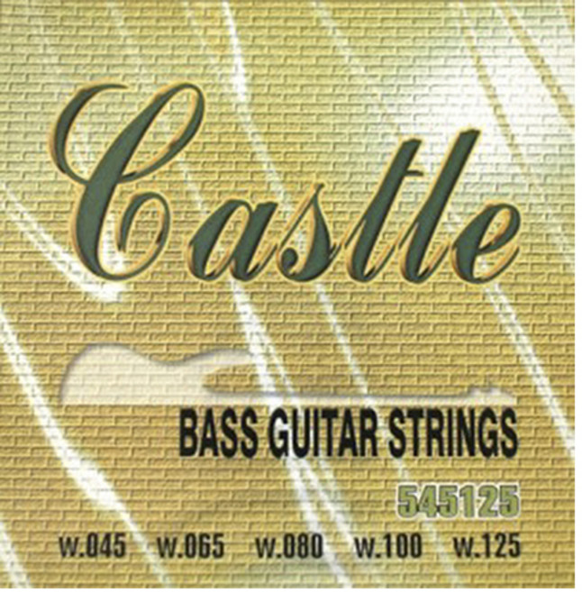 캐슬 5현 베이스기타 줄 45125 비닐포장, 1개