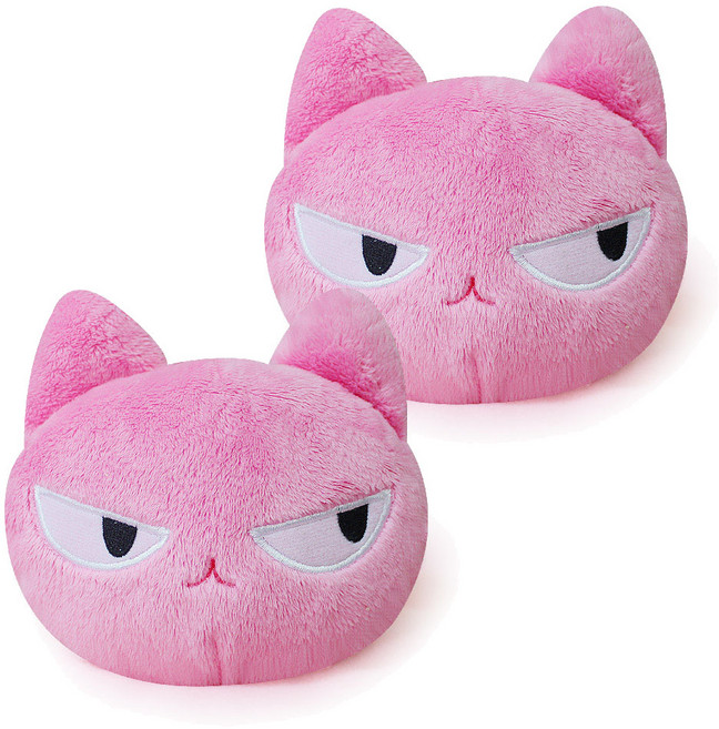 애니나라 헬로캣 손목 팔꿈치 쿠션, 도도Pink