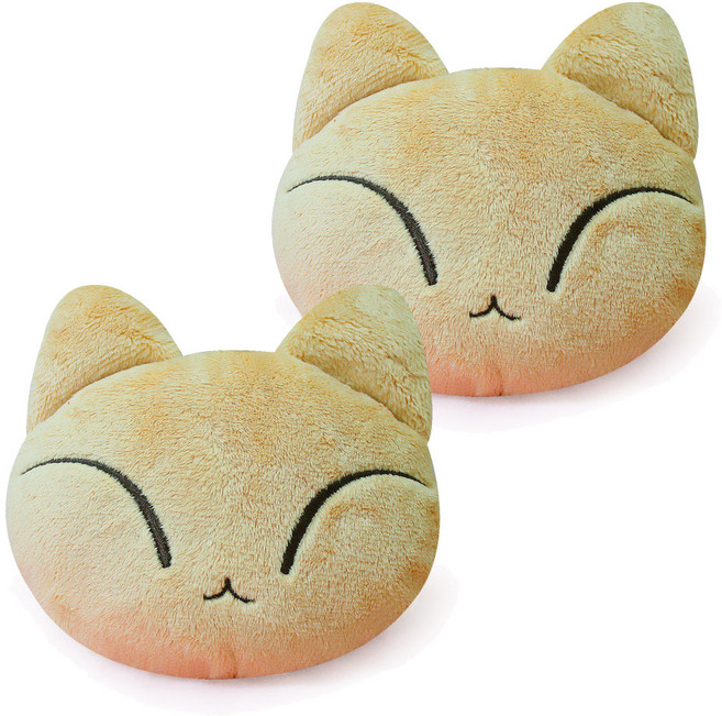 애니나라 헬로캣 손목 팔꿈치 쿠션, 나루Beige