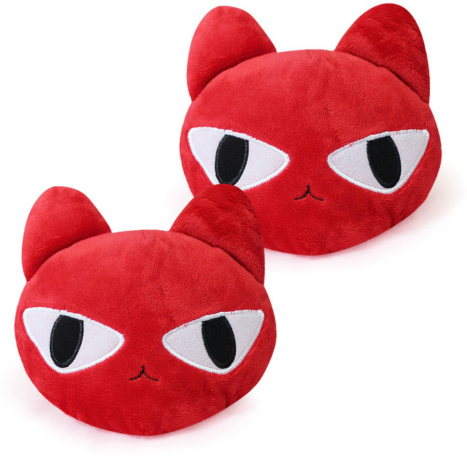 애니나라 헬로캣 손목 팔꿈치 쿠션, 아라Red