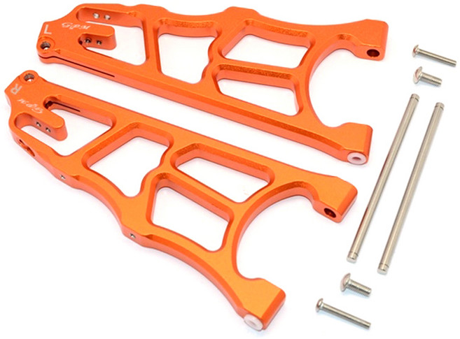 GPM ARRMA NERO 6S BLX Monster Truck Aluminum Front Lower Arms 세트, OR, 1세트