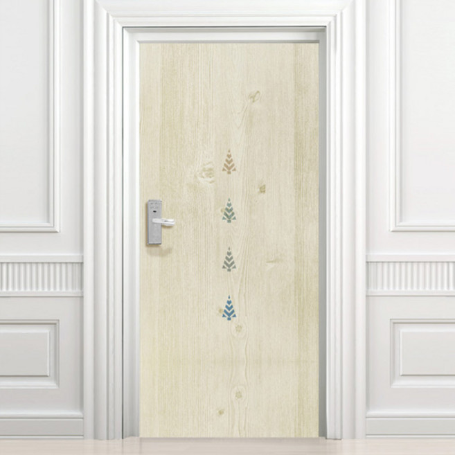 디자인수풀 현관문 시트지 빈티지 스타일 VDS 14, 고급베이지우드목