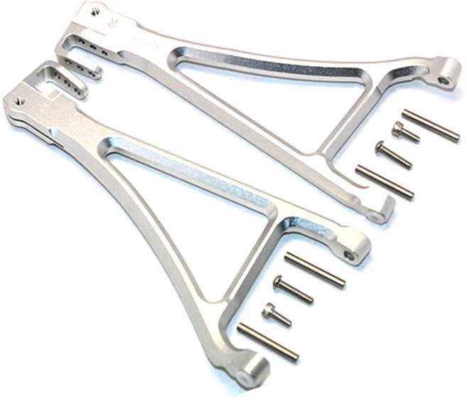 GPM ALUMINIUM FRONT LOWER SUSPENSION ARM 1PR 세트 FOR E-REVO 560871/ REVO/ SUMMIT, S, 1세트