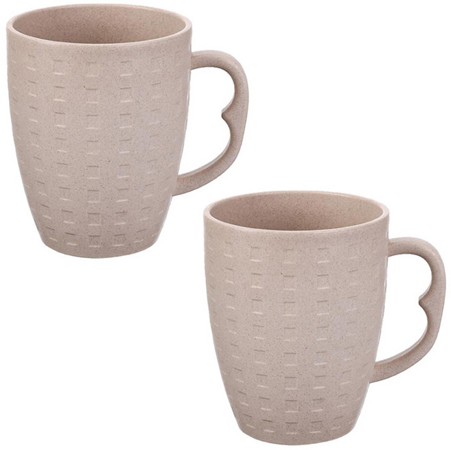 더자카 모노패턴 양치컵, Y247LBBT023, 2개입