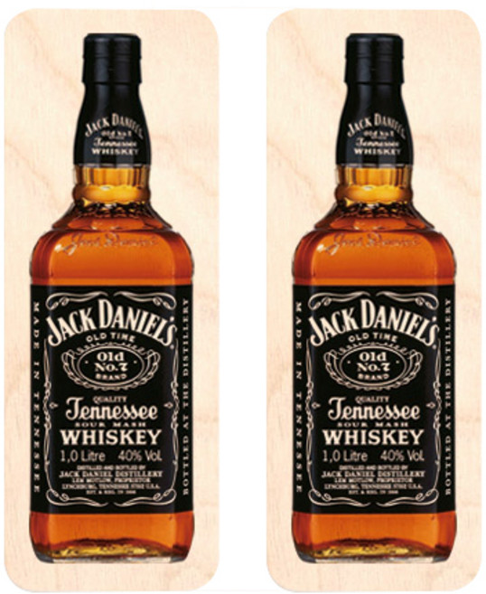 모두의팩토리 세계맥주 미니버틀 냉장고자석 2p, 32잭다니엘2