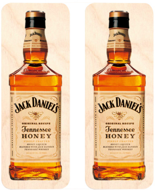 모두의팩토리 세계맥주 미니버틀 냉장고우드자석 2p, 31잭다니엘1