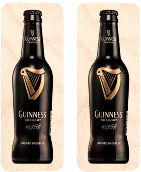 세계맥주 미니버틀 냉장고자석 2p, 48 기네스1