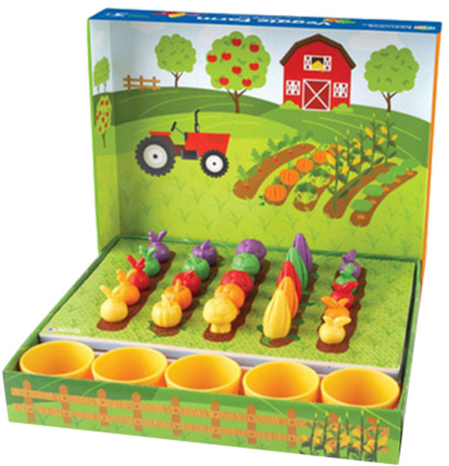 러닝리소스 농장 채소 색 분류 세트 LER5553, 1세트