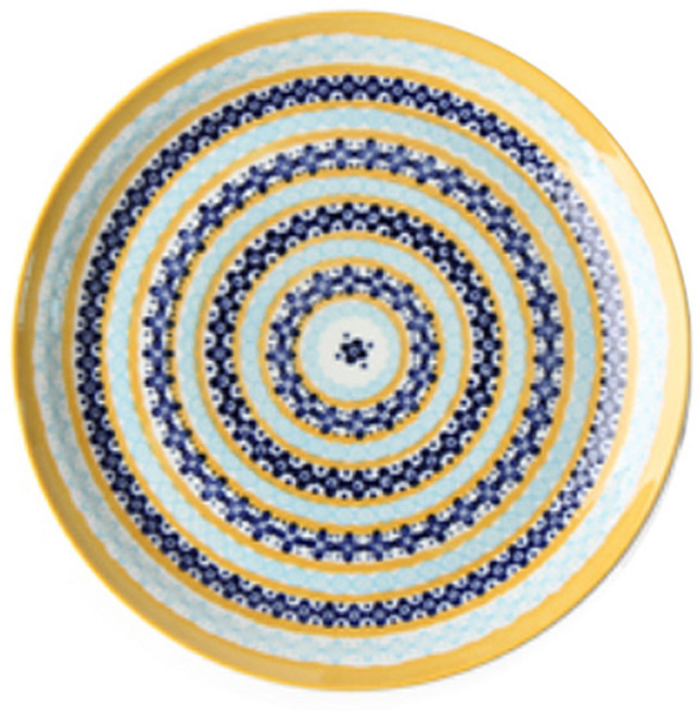 테이블토크프레젠트 북유럽포터리B 접시, 1개, 단품, 옐로우