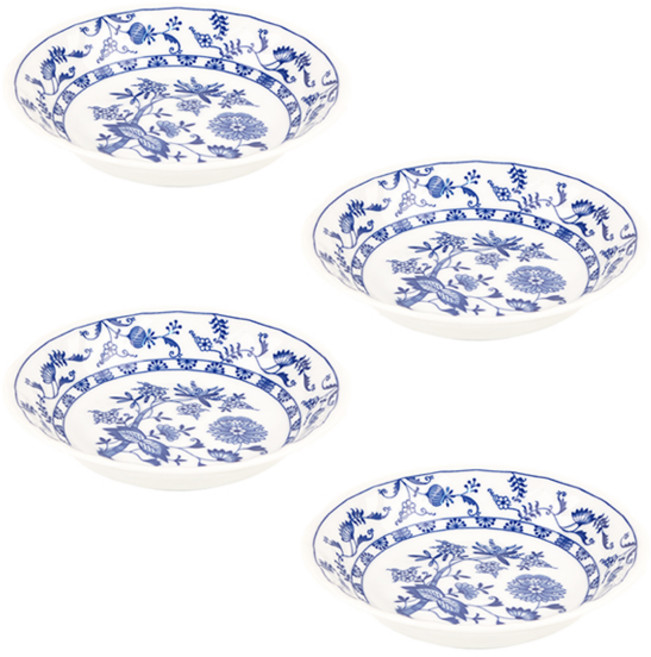 Elbe 어니언 쿠프 찬기 14.5cm, 블루, 4개