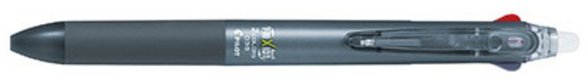파이롯트 프릭션 2색 2C 볼펜 0.38mm, 그레이, 1개