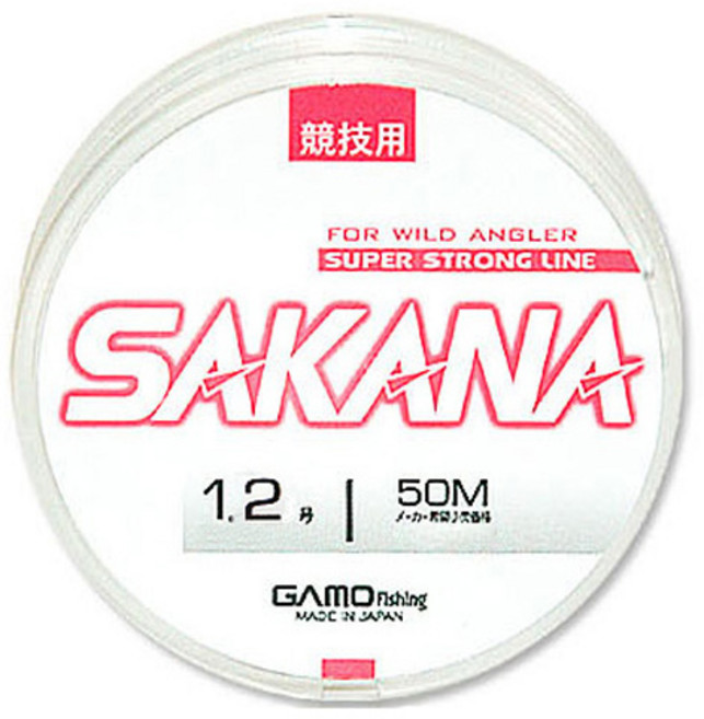 사카나 경기용 슈퍼 스트롱 낚싯줄, 투명, 1개