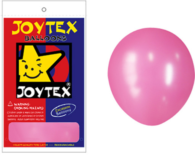조이텍스 라운드풍선 15cm, 펄 다크핑크, 100개입
