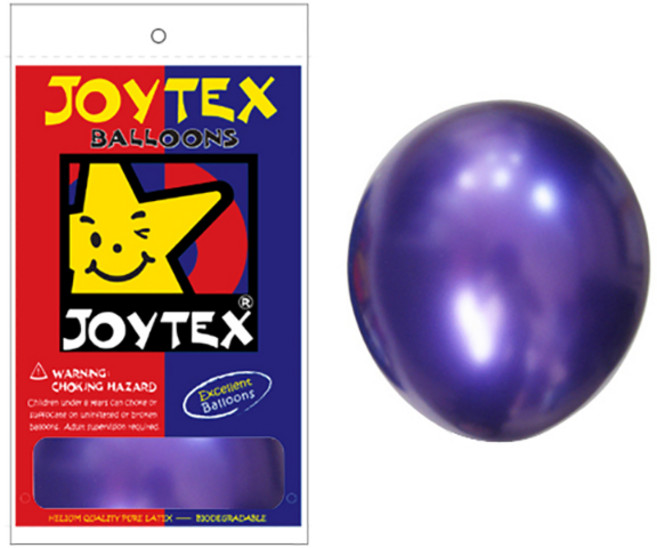 조이텍스 라운드풍선 30cm, 펄 퍼플, 100개입