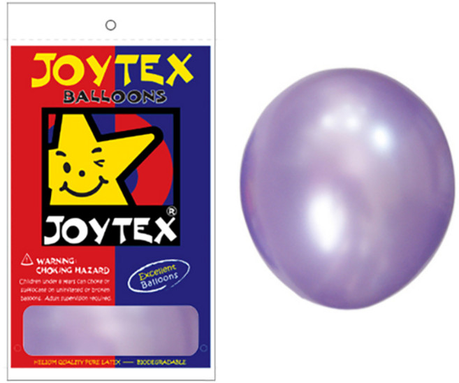 조이텍스 라운드풍선 30cm, 펄 라이트 라벤더, 100개입