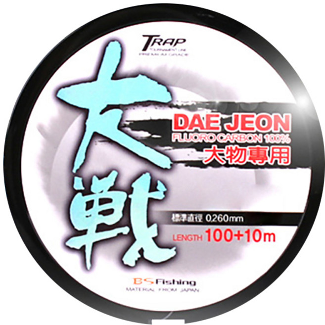 BSFishing 조구 대전 카본사 낚싯줄, 투명