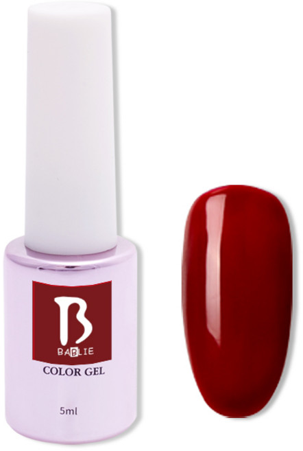 바블리 컬러 젤 네일, 001 애플레드, 1개