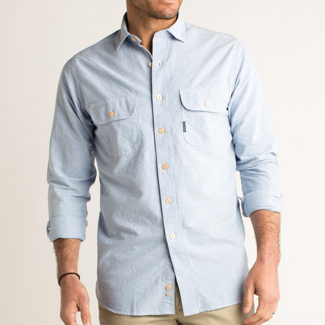 DuckHead 남성용 옥스포드 워크셔츠