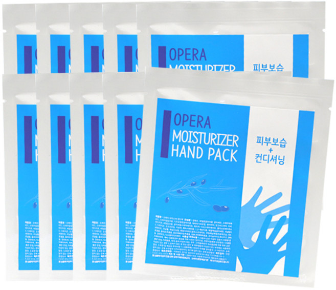 오페라 모이스쳐 핸드팩, 1개입, 10개