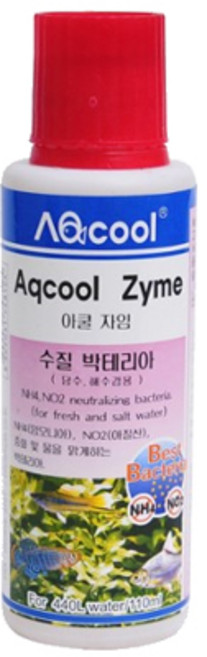 아쿨 자임 수질박테리아, 110ml, 1개